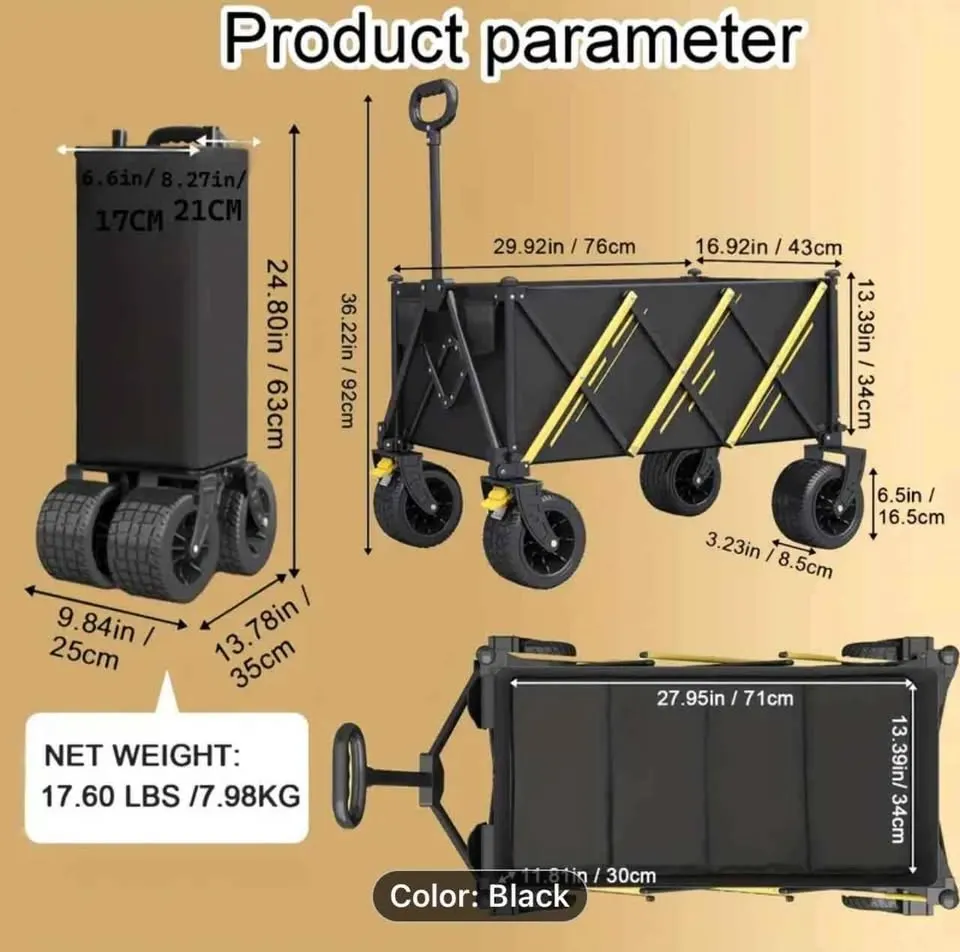 *Brand new* heavy duty wagon cart | super compact